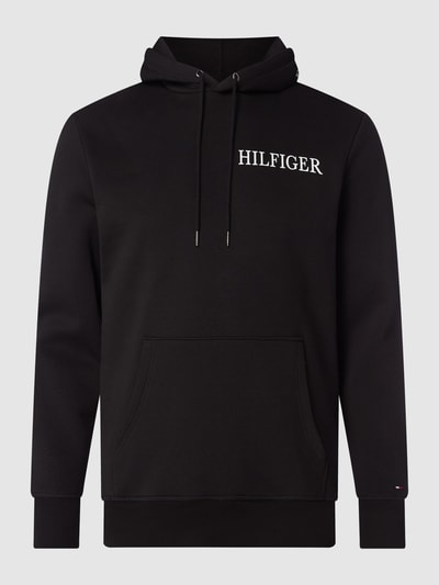 Tommy Hilfiger Big & Tall PLUS SIZE hoodie van katoenmix Zwart - 2