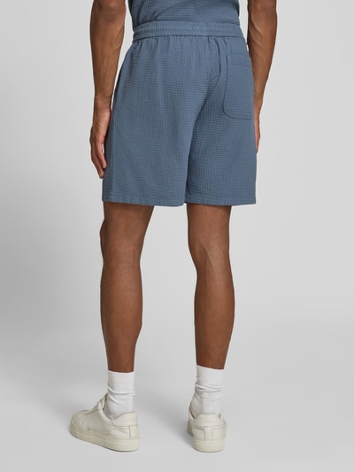 Marc O'Polo DENIM Regular Fit Sweatshorts aus reiner Baumwolle Rauchblau 5