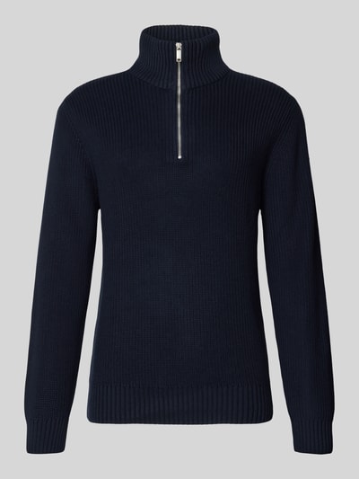 MCNEAL Strickpullover mit Troyer-Kragen Marine 2