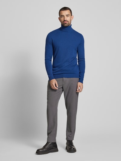 MCNEAL Tapered fit broek met tunnelkoord Donkergrijs - 1