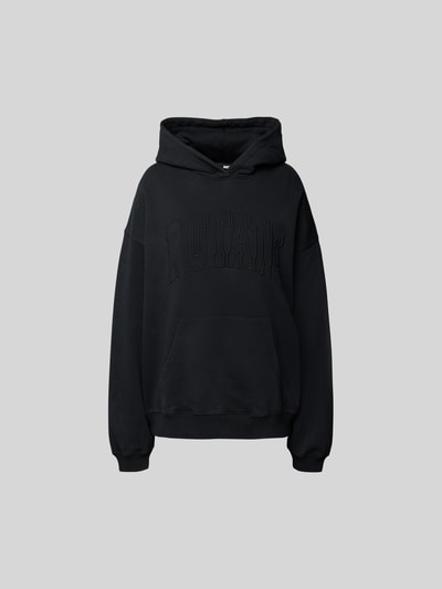 ROTATE Oversized Hoodie mit Kapuze Black 2