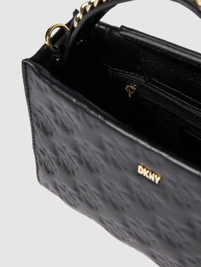 DKNY Umhängetasche mit Label-Applikation Modell 'CARISSA' Black 5