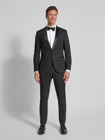OLYMP No. Six Koszula biznesowa o kroju slim fit z kołnierzykiem typu kent model ‘URBAN KENT’ Biały 1