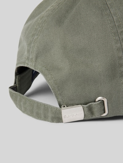 Barbour Basecap aus reiner Baumwolle Modell 'CASCADE' Mint 3