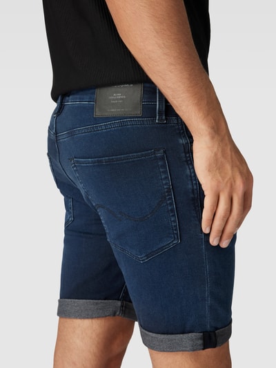 Jack & Jones Jeansshorts im 5-Pocket-Design Modell 'RICK' Jeansblau 3