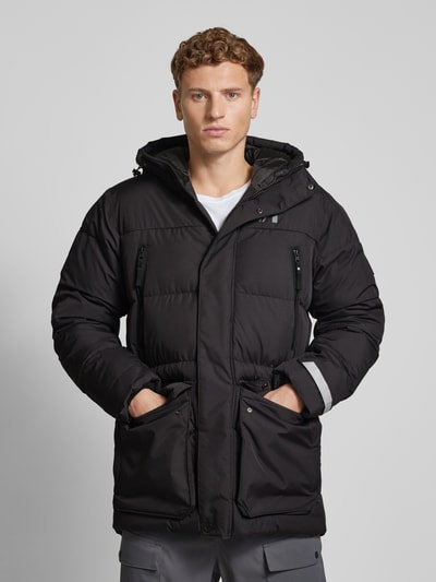 Helly Hansen Steppjacke mit Label-Print Modell 'REINE' Black 4