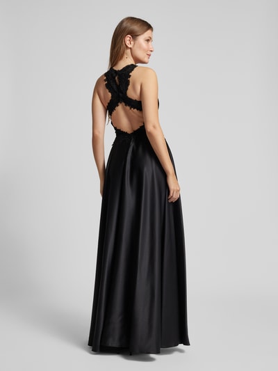 Mascara Abendkleid mit Häkelspitze Black 5