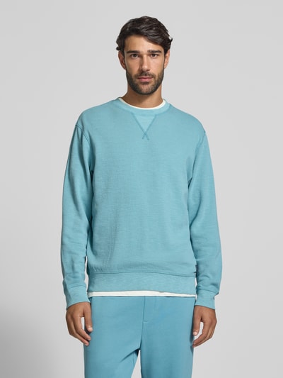 Scotch & Soda Regular Fit Sweatshirt aus Baumwoll-Mix Bleu 4