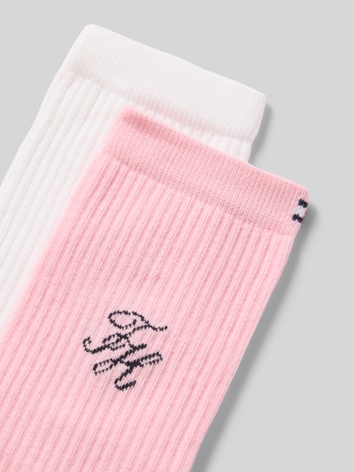 Tommy Hilfiger Strümpfe aus Baumwoll-Mix im 2er-Pack Pink 2