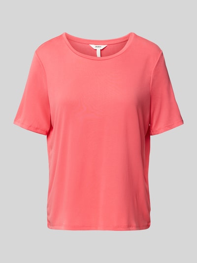 Object T-Shirt mit Rundhalsausschnitt Modell 'Jannie' Pink 2