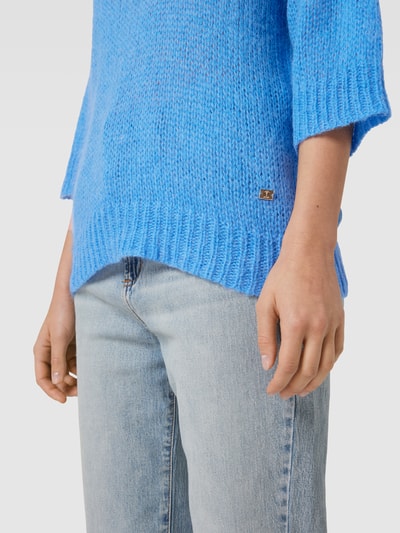 JOOP! Strickpullover mit Strukturmuster Bleu 3