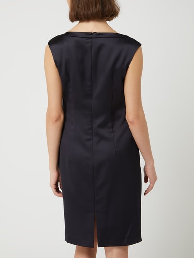 Christian Berg Cocktail Cocktailkleid aus Satin  Marine Melange 6