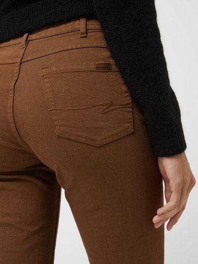 Zerres Straight Fit Jeans mit Stretch-Anteil Modell 'Greta'  Camel 3