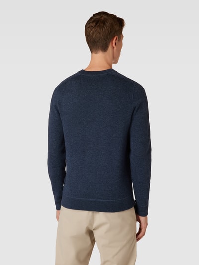 BOSS Gebreide pullover met ronde hals, model 'Onore' Wit - 5