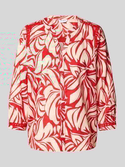 ZABAIONE Regular fit blouse met 3/4-mouwen, model 'St44ephanie' Rood - 2