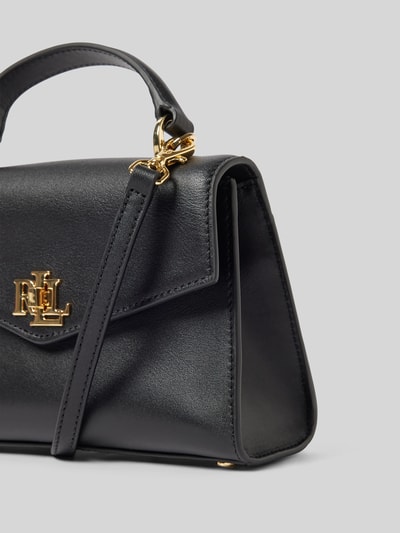 Lauren Ralph Lauren Handtasche mit Label-Applikation Modell 'FARRAH' Black 2