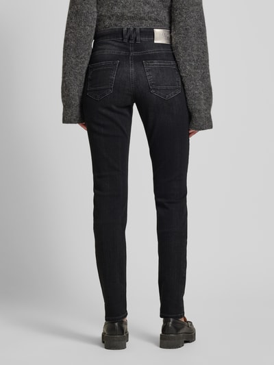 MAC Slim fit jeans met 5-pocketmodel, model 'Rich' Antraciet - 5