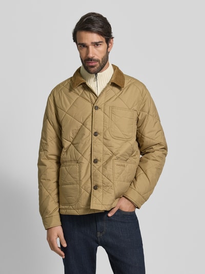 Polo Ralph Lauren Jas met kentkraag Kaki - 4