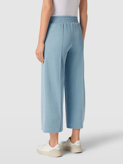 ICHI Stoffhose mit Strukturmuster Modell 'KATE' Blau 5