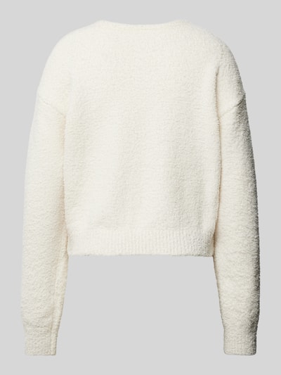 Calvin Klein Underwear Sweatshirt mit Rundhalsausschnitt Modell 'PLUSH' Offwhite 3