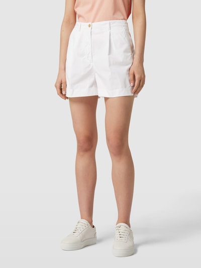 Tommy Hilfiger Shorts mit fixierten Beinumschlägen Weiss 4