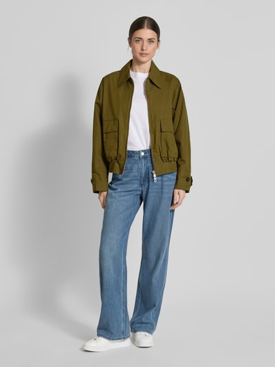 Blonde No. 8 Funktionsjacke mit Pattentaschen Oliv 1