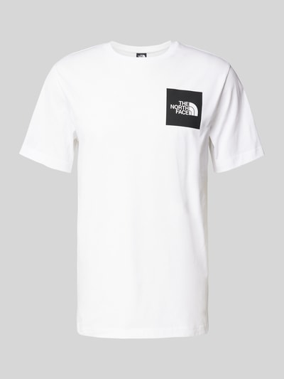 The North Face T-Shirt mit Label-Print Weiss 2