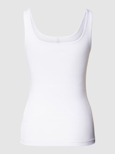 HUGO CLASSIFICATION Tanktop met labelprint Wit - 3