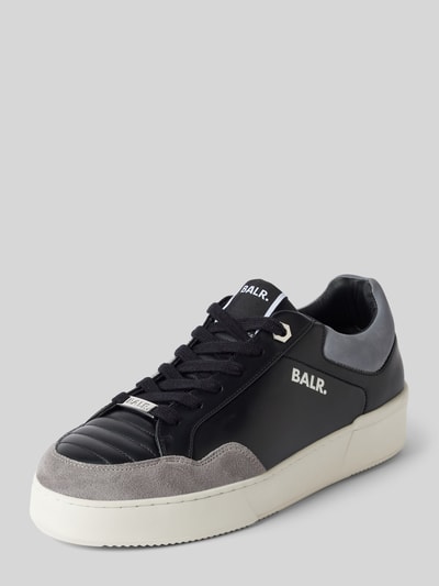 Balr. Sneaker aus reinem Leder mit Label-Print Black 1