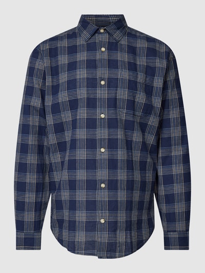 Jack & Jones Premium Koszula casualowa o kroju slim fit ze wzorem w kratę model ‘BLUSUMMER’ Granatowy 2