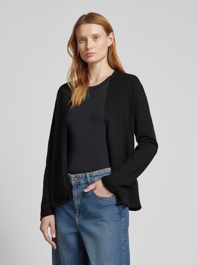 Street One Cardigan mit gerippten Abschlüssen BLACK 4