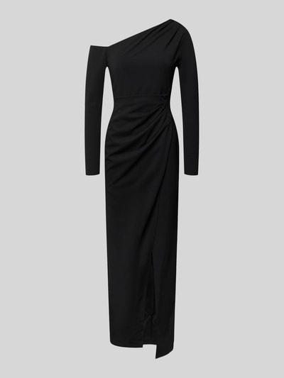 Lipsy Abendkleid im One-Shoulder-Look mit Raffungen Black 1
