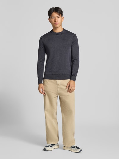 ONLY & SONS Regular Fit Pullover aus reiner Baumwolle Modell 'GARSON' Marine 1