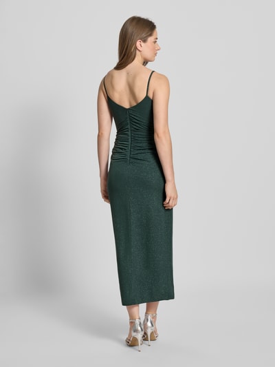 Jake*s Cocktail Cocktailkleid mit V-Ausschnitt und Knotendetail Apfel Melange 5