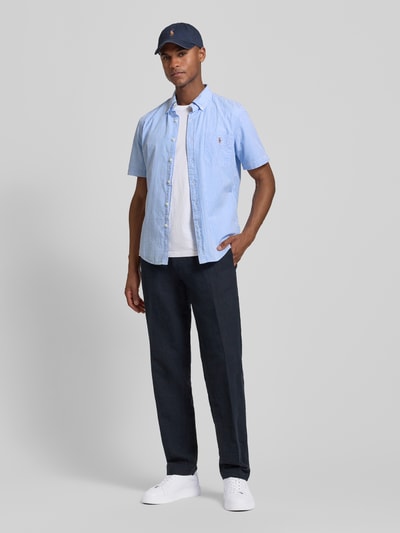 Polo Ralph Lauren Regular Fit Freizeithemd aus reiner Baumwolle Blau 1