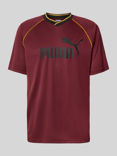 PUMA PERFORMANCE Trikot mit Label-Print Bordeaux 2
