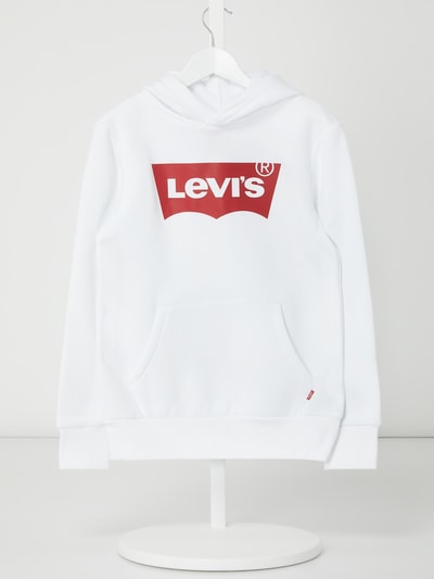 Levi’s® Kids Hoodie met logoprint  Wit - 1