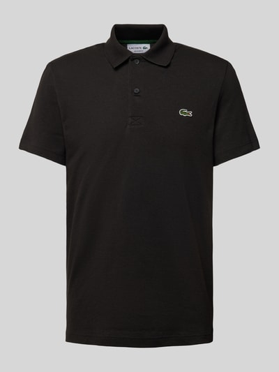 Lacoste Poloshirt met labeldetail Zwart - 2