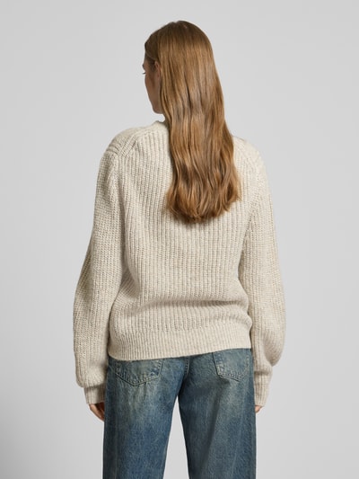 Pepe Jeans Strickpullover mit Rundhalsausschnitt Offwhite Melange 5