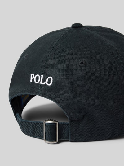 Polo Ralph Lauren Basecap mit Label-Stitching Black 3