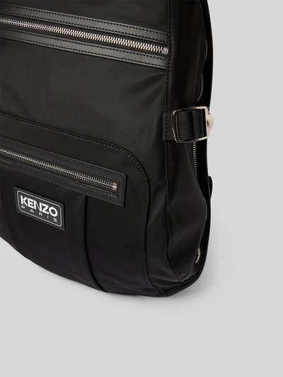 Kenzo Rucksack mit Label-Detail Black 3