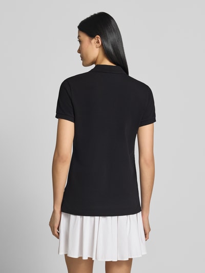 Polo Ralph Lauren Slim Fit Poloshirt aus Baumwoll-Mix Black 5