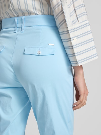 Brax Hose in verkürzter Passform mit Eingrifftaschen Modell 'MARA' Hellblau 3