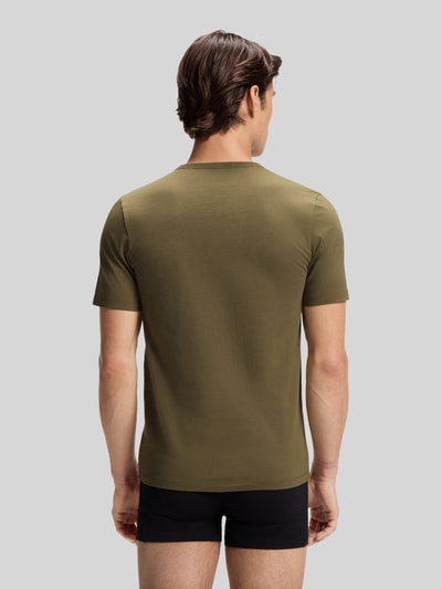 HUGO T-shirty o kroju regular fit z czystej bawełny w zestaw 3 szt. Średnioszary 4