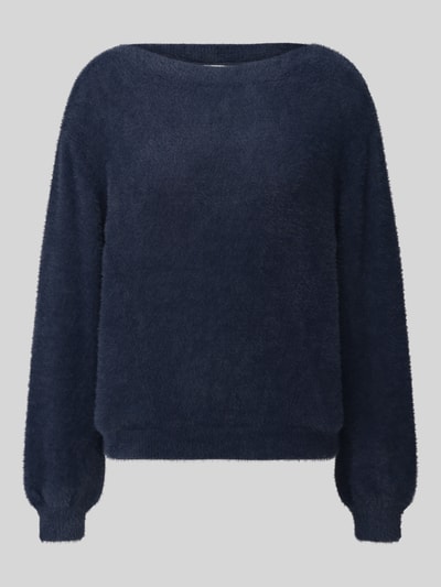 Garcia sweter w kroju regular fit z dodatkiem wiskozy Niebieski 2