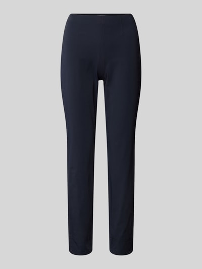 Raffaello Rossi Skinny Fit Hose mit breitem Bund Marine 2