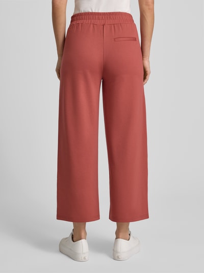 ICHI Wide Fit Stoffhose mit Viskose-Anteil Modell 'Kate' Terra 5