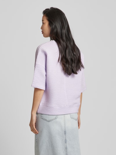 OPUS Sweatshirt met 1/2-mouwen, model 'Gandro' Lila - 5