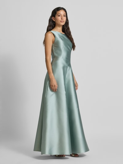 Swing Avondjurk met ritssluiting in mouwloos design Lindegroen - 1