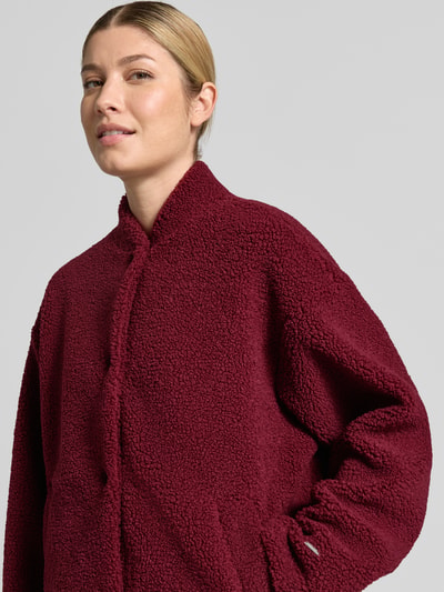 aim'n Teddyjacke mit Eingrifftaschen Modell 'Pile' Bordeaux 3